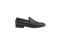 BRAIDED BLACK LOAFERS